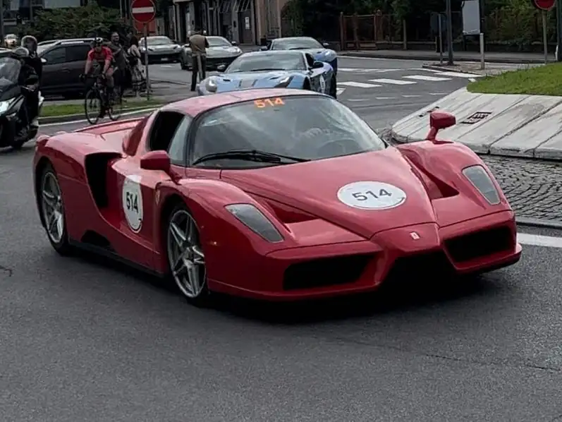Ferrari Enzo spotted in Brescia