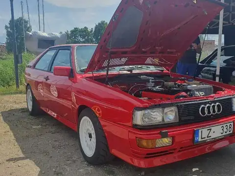 Audi Quattro (1980) spotted in Riga, Latvia
