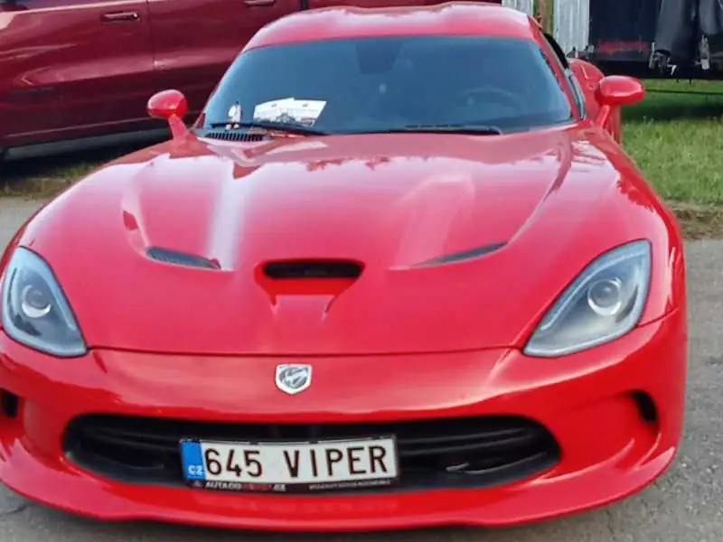 Dodge Viper (2017) spotted in Opava, Czechia