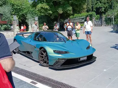 Scuderia Cameron Glickenhaus SCG 003 (2015) spotted in Desenzano del Garda, Italy
