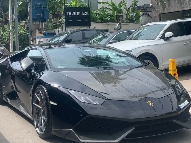 Lamborghini Huracán spotted in Hyderabad