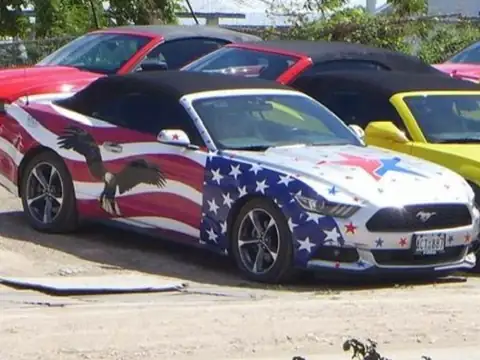 Ford Mustang spotted in Saipan