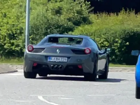 Ferrari 458 Italia (2010) spotted in Aalborg, Denmark