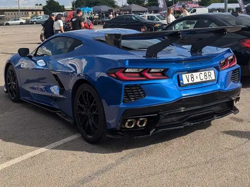 Chevrolet Corvette (2023) spotted in Palma, Spain