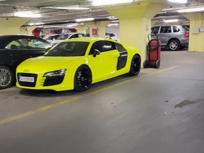 Audi R8 spotted in Skopje