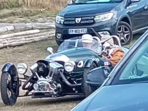 Morgan Three-Wheeler (2021) spotted in Portsmouth, United Kingdom