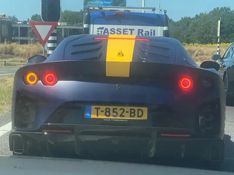 Ferrari FXX-K (2023) spotted in Almelo, The Netherlands