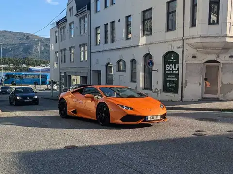 Lamborghini Huracán spotted in Ålesund