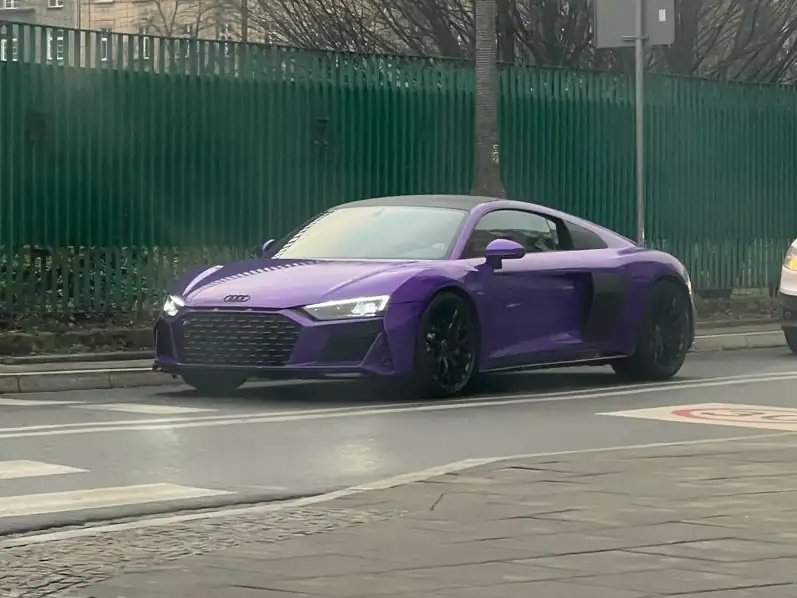 Audi R8 spotted in Kraków