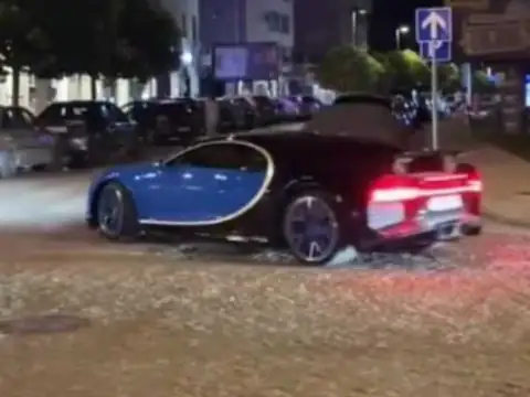 Bugatti Chiron spotted in Ohrid