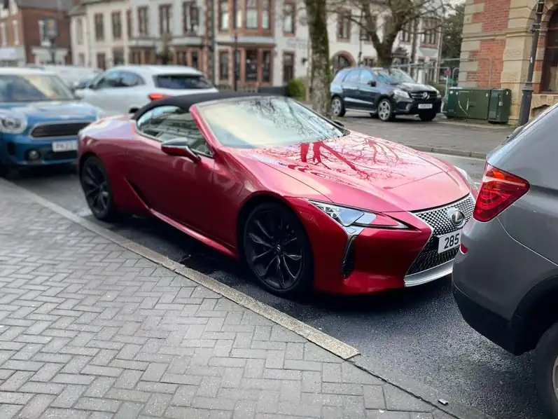 Lexus LC Convertible (2021) spotted in Blackpool, United Kingdom