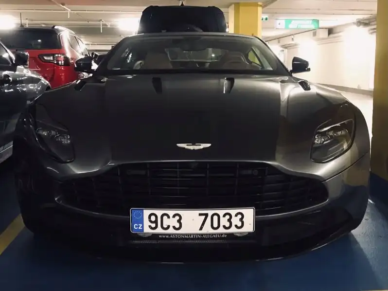 Aston Martin DB11 (2017) spotted in Innsbruck, Austria