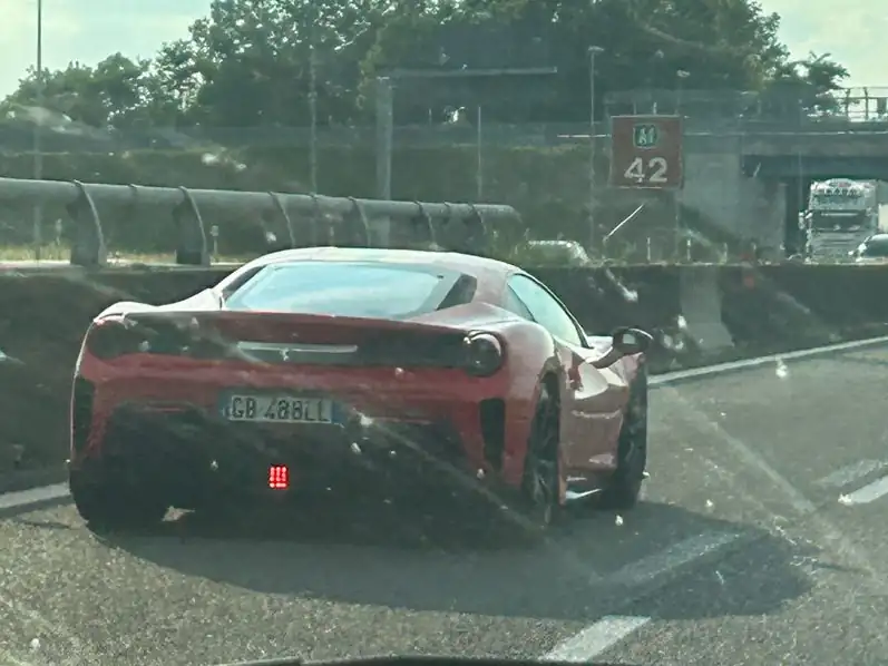 Ferrari 488 GTB (2015) spotted in Piacenza, Italy