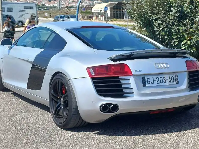 Audi R8 spotted in Caldas da Rainha