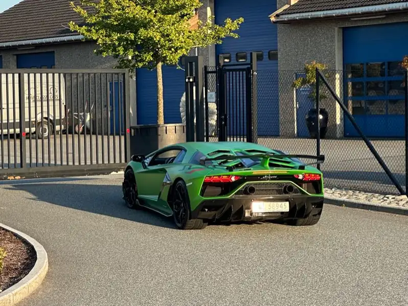 Lamborghini Aventador (2021) spotted in Sandnes, Norway