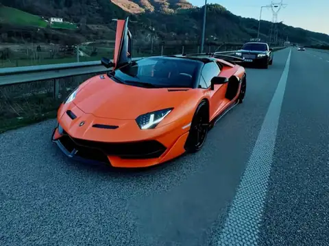 Lamborghini Aventador (2021) spotted in Tirana, Albania