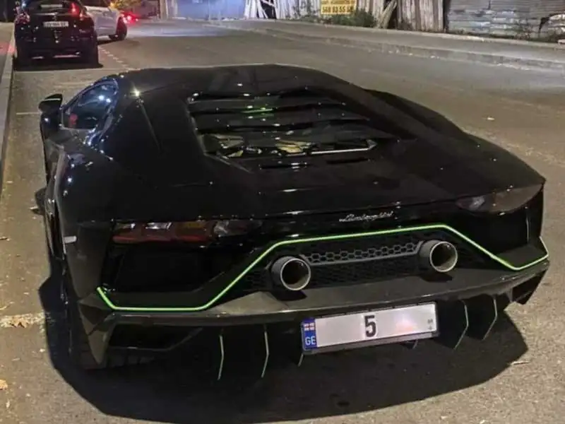 Lamborghini Aventador SVJ (2020) spotted in Tbilisi, Georgia