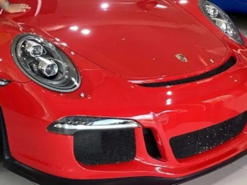 Porsche GT3 RS (2016) spotted in Delhi, India