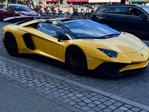 Lamborghini Aventador SV Roadster (2017) spotted in Copenhagen, Denmark