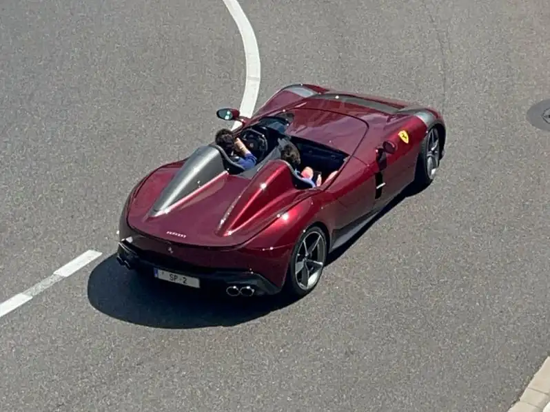 Ferrari SP2 (2020) spotted in Monaco, Monaco
