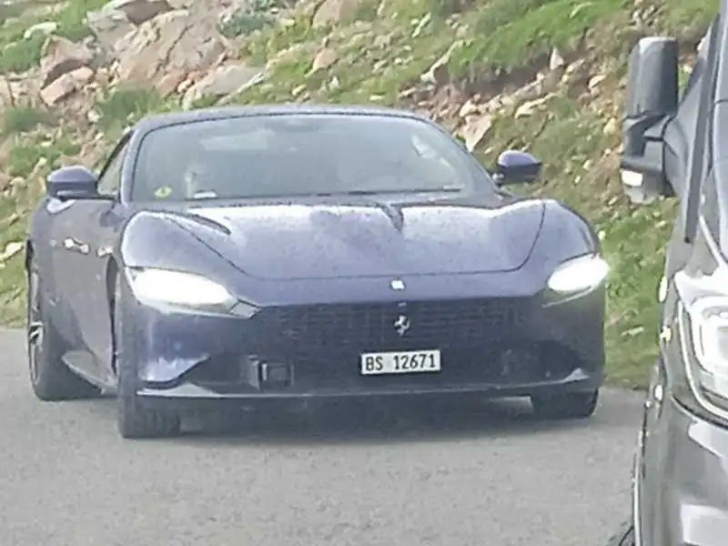 Ferrari Roma spotted in Cuneo