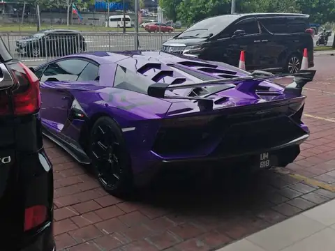 Lamborghini Aventador (2021) spotted in Gua Musang, Malaysia