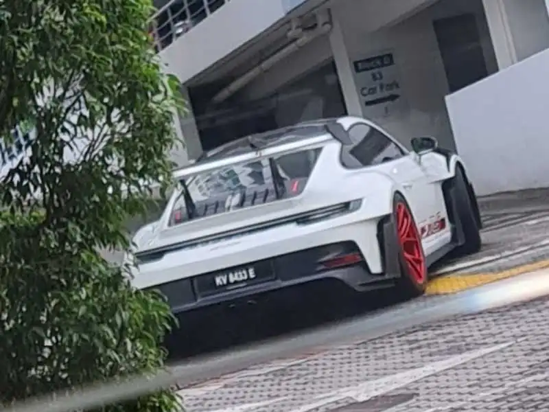 Porsche 911 GT3 RS spotted in Gua Musang
