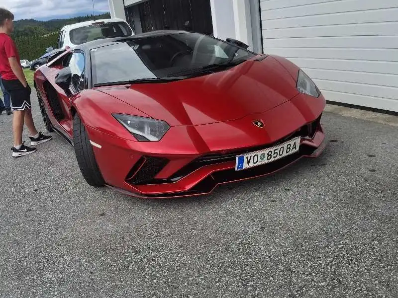 Lamborghini Aventador spotted in Graz