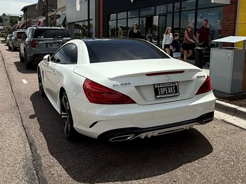 Mercedes-Benz SL 450 (2017) spotted in Howard, United States