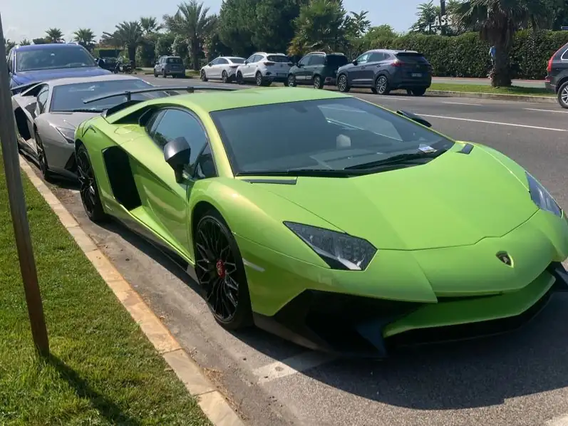Lamborghini Aventador (2017) spotted in Alcalá de Guadaira, Spain