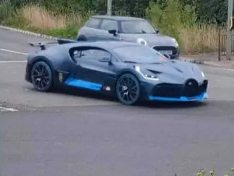Bugatti Divo spotted in Rome