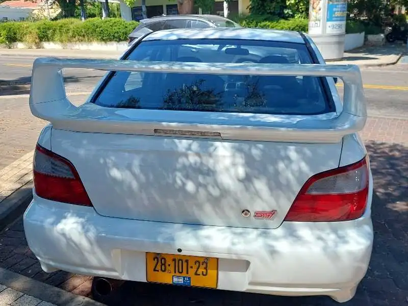 Subaru Impreza WRX STI (2004) spotted in Tel Aviv, Israel