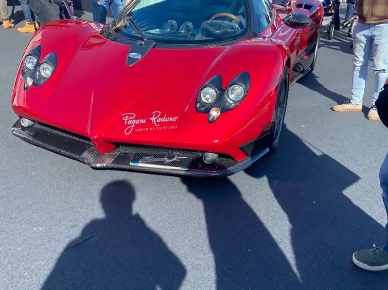 Pagani Zonda Raduno (2022) spotted in St. Moritz, Switzerland