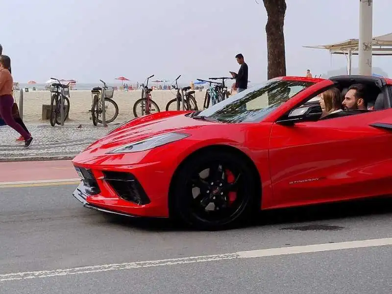 Chevrolet Corvette Stingray (2020) spotted in São José do Xingu, Brazil