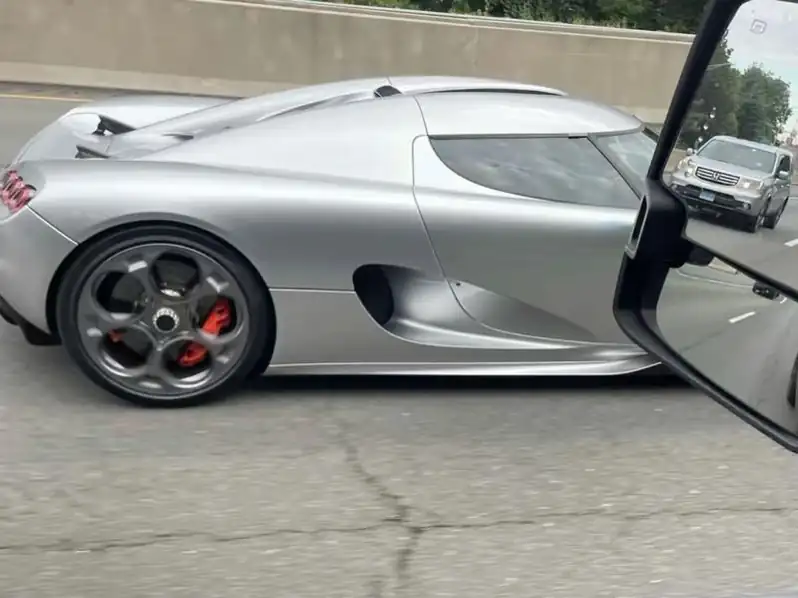 Koenigsegg Agera RS spotted in Bebra