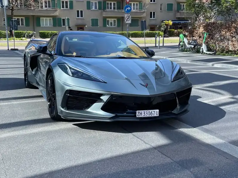 Chevrolet Corvette C8 spotted in Zürich