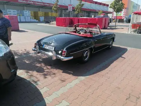 Mercedes-Benz 300SL Roadster (1957) spotted in Pilsen, Czechia