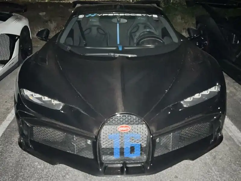 Bugatti Chiron spotted in Ufa