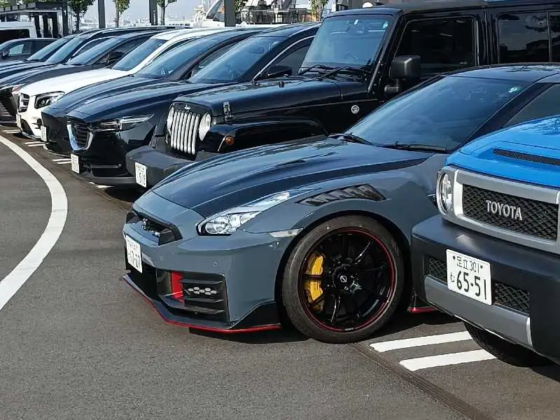 Nissan GT-R (2017) spotted in Yokohama, Japan