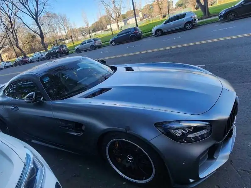 Mercedes-Benz AMG GT spotted in Buenos Aires