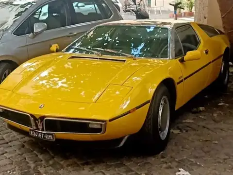 Maserati Boomerang (1972) spotted in Rome, Italy