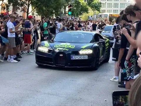 Bugatti Chiron (2016) spotted in Ljubljana, Slovenia