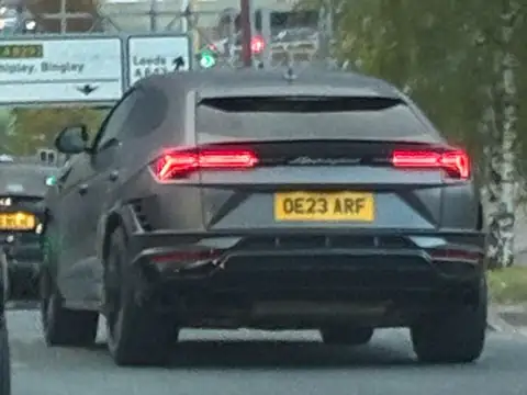 Lamborghini Lurus spotted in Bradford