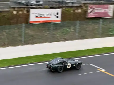 Aston Martin DBR1 (1956) spotted in Verviers, Belgium