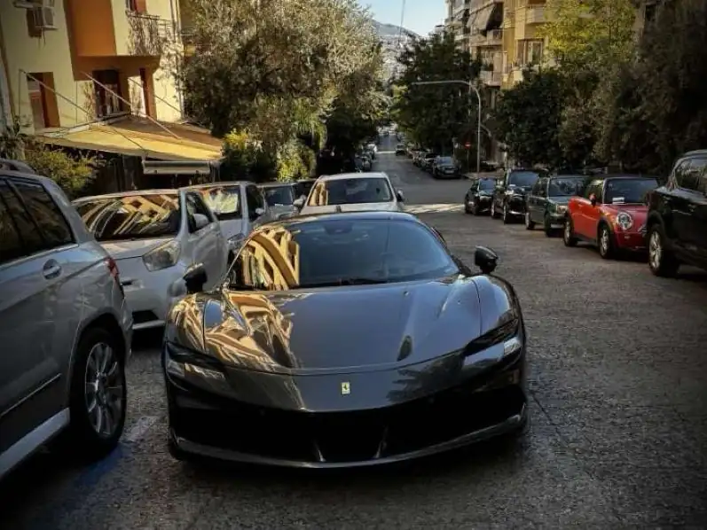 Ferrari SF90 Stradale (2020) spotted in Athens, Greece