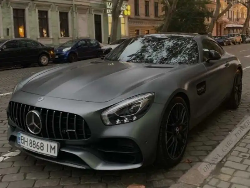 Mercedes-Benz AMG GT spotted in Kyiv