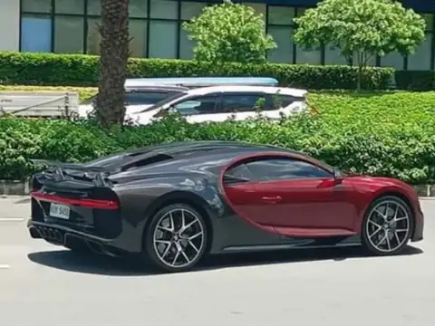 Bugatti Chiron (2021) spotted in Manila, Philippines