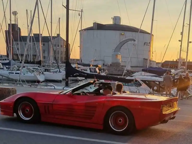 Ferrari Testarossa Spider (1986) spotted in Visby, Sweden
