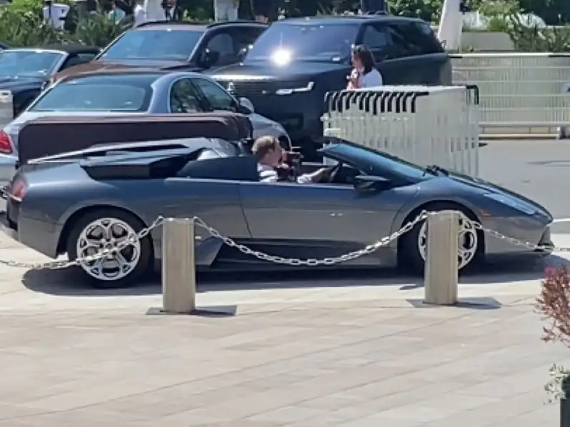 Lamborghini Murciélago Roadster (2004) spotted in Monaco, Monaco