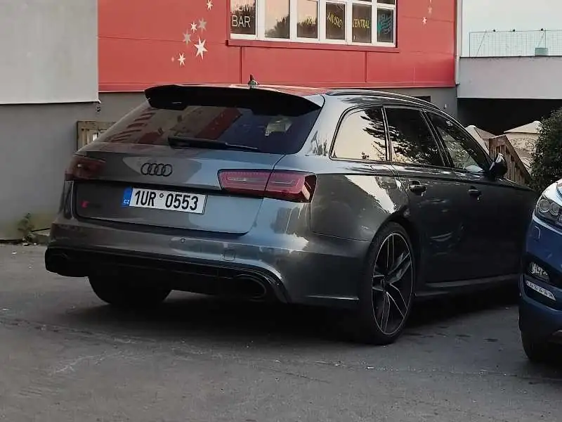 Audi RS6 Avant (2018) spotted in Česká Lípa, Czechia